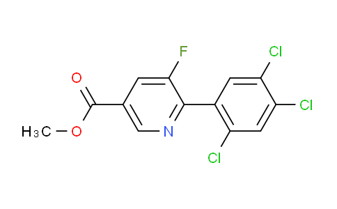 AM79382 | 1261667-50-8 | Methyl 5-fluoro-6-(2,4,5-trichlorophenyl)nicotinate