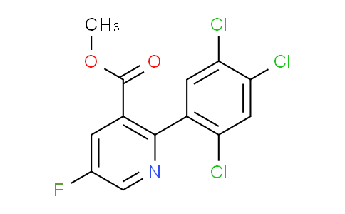 AM79383 | 1261773-16-3 | Methyl 5-fluoro-2-(2,4,5-trichlorophenyl)nicotinate