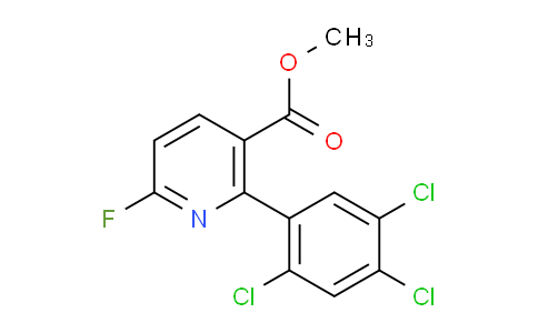 AM79384 | 1261791-20-1 | Methyl 6-fluoro-2-(2,4,5-trichlorophenyl)nicotinate