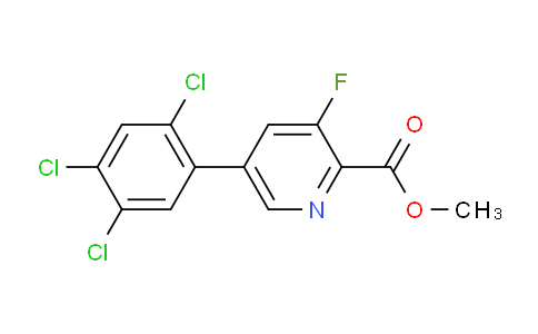 AM79386 | 1261669-56-0 | Methyl 3-fluoro-5-(2,4,5-trichlorophenyl)picolinate