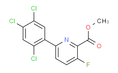 AM79387 | 1261576-86-6 | Methyl 3-fluoro-6-(2,4,5-trichlorophenyl)picolinate