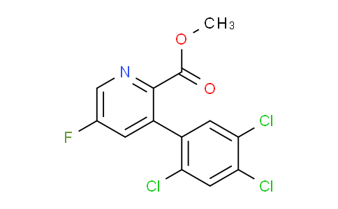 AM79388 | 1261669-58-2 | Methyl 5-fluoro-3-(2,4,5-trichlorophenyl)picolinate