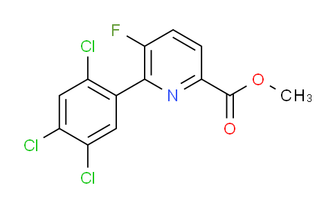 AM79389 | 1261493-70-2 | Methyl 5-fluoro-6-(2,4,5-trichlorophenyl)picolinate