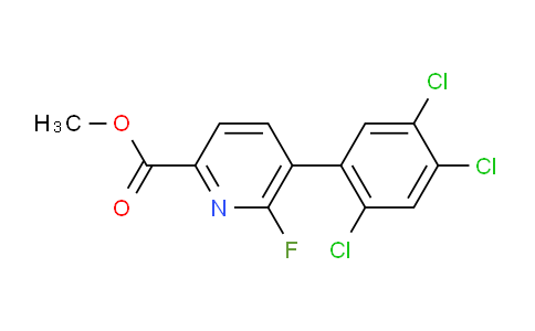 AM79391 | 1261757-12-3 | Methyl 6-fluoro-5-(2,4,5-trichlorophenyl)picolinate