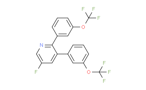 AM79405 | 1261751-84-1 | 2,3-Bis(3-(trifluoromethoxy)phenyl)-5-fluoropyridine