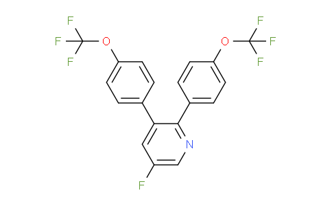 AM79406 | 1261763-51-2 | 2,3-Bis(4-(trifluoromethoxy)phenyl)-5-fluoropyridine