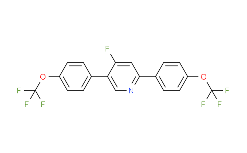 AM79412 | 1261445-30-0 | 2,5-Bis(4-(trifluoromethoxy)phenyl)-4-fluoropyridine