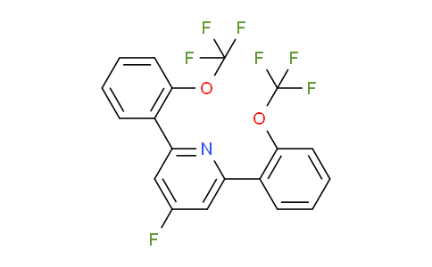 AM79414 | 1261830-94-7 | 2,6-Bis(2-(trifluoromethoxy)phenyl)-4-fluoropyridine