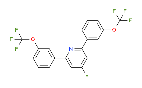 AM79416 | 1261763-53-4 | 2,6-Bis(3-(trifluoromethoxy)phenyl)-4-fluoropyridine