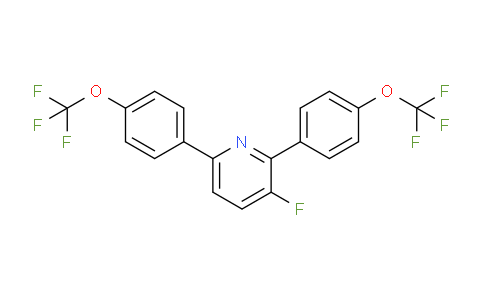 AM79417 | 1261751-93-2 | 2,6-Bis(4-(trifluoromethoxy)phenyl)-3-fluoropyridine