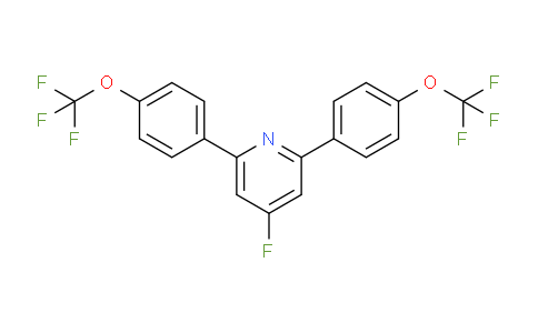 AM79418 | 1261653-61-5 | 2,6-Bis(4-(trifluoromethoxy)phenyl)-4-fluoropyridine