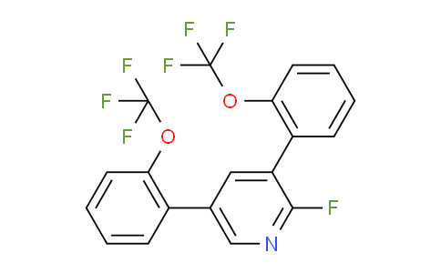 AM79419 | 1261878-92-5 | 3,5-Bis(2-(trifluoromethoxy)phenyl)-2-fluoropyridine