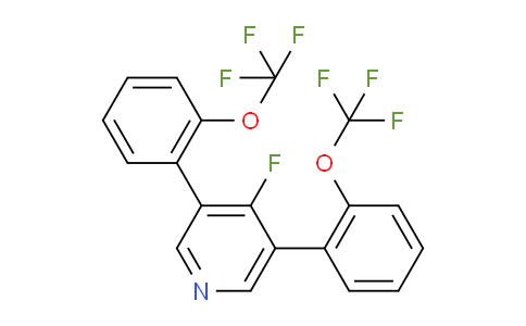 AM79420 | 1261863-83-5 | 3,5-Bis(2-(trifluoromethoxy)phenyl)-4-fluoropyridine