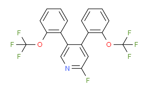 AM79425 | 1261483-57-1 | 4,5-Bis(2-(trifluoromethoxy)phenyl)-2-fluoropyridine