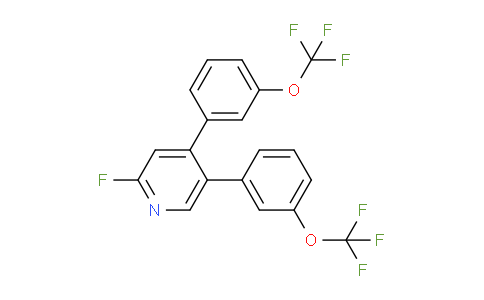 AM79426 | 1261652-81-6 | 4,5-Bis(3-(trifluoromethoxy)phenyl)-2-fluoropyridine