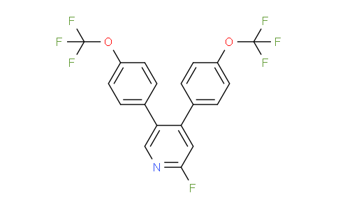 AM79427 | 1261855-18-8 | 4,5-Bis(4-(trifluoromethoxy)phenyl)-2-fluoropyridine
