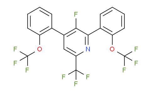 AM79428 | 1261558-75-1 | 2,4-Bis(2-(trifluoromethoxy)phenyl)-3-fluoro-6-(trifluoromethyl)pyridine