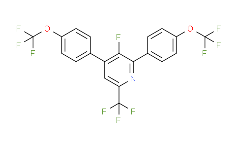 AM79430 | 1261781-41-2 | 2,4-Bis(4-(trifluoromethoxy)phenyl)-3-fluoro-6-(trifluoromethyl)pyridine