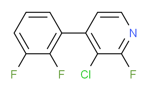3-Chloro-4-(2,3-difluorophenyl)-2-fluoropyridine