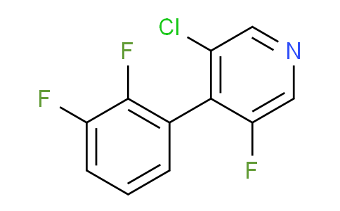 3-Chloro-4-(2,3-difluorophenyl)-5-fluoropyridine