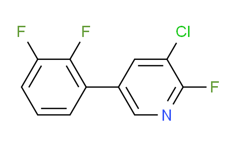 3-Chloro-5-(2,3-difluorophenyl)-2-fluoropyridine