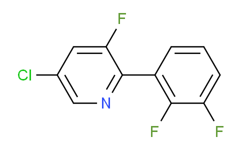 5-Chloro-2-(2,3-difluorophenyl)-3-fluoropyridine