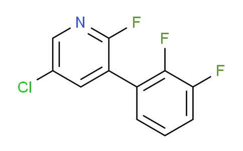5-Chloro-3-(2,3-difluorophenyl)-2-fluoropyridine