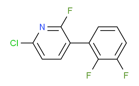 6-Chloro-3-(2,3-difluorophenyl)-2-fluoropyridine