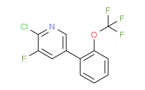 AM79445 | 1261793-20-7 | 2-Chloro-3-fluoro-5-(2-(trifluoromethoxy)phenyl)pyridine
