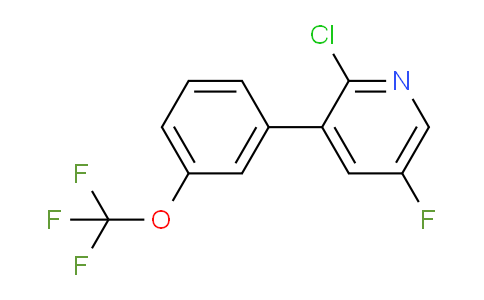 AM79449 | 1261866-75-4 | 2-Chloro-5-fluoro-3-(3-(trifluoromethoxy)phenyl)pyridine