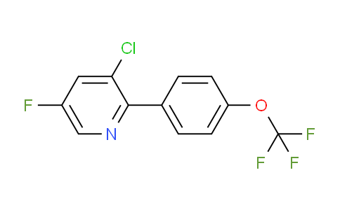 AM79459 | 1261512-59-7 | 3-Chloro-5-fluoro-2-(4-(trifluoromethoxy)phenyl)pyridine