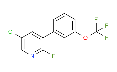AM79464 | 1261829-77-9 | 5-Chloro-2-fluoro-3-(3-(trifluoromethoxy)phenyl)pyridine