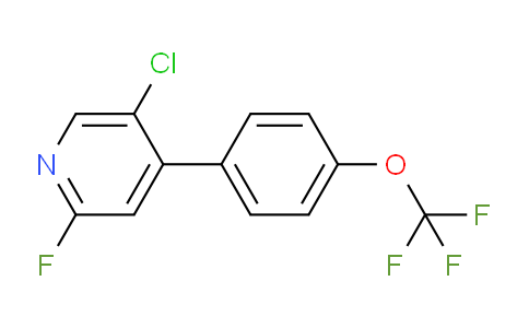 AM79468 | 1261752-36-6 | 5-Chloro-2-fluoro-4-(4-(trifluoromethoxy)phenyl)pyridine