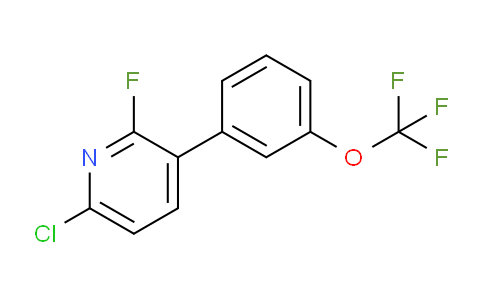 AM79473 | 1261838-81-6 | 6-Chloro-2-fluoro-3-(3-(trifluoromethoxy)phenyl)pyridine