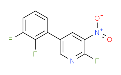 5-(2,3-Difluorophenyl)-2-fluoro-3-nitropyridine
