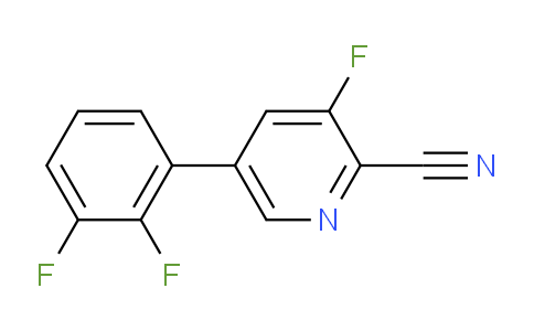 5-(2,3-Difluorophenyl)-3-fluoropicolinonitrile