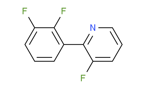 2-(2,3-Difluorophenyl)-3-fluoropyridine