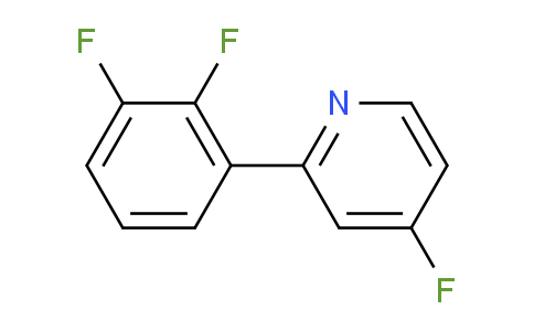 2-(2,3-Difluorophenyl)-4-fluoropyridine