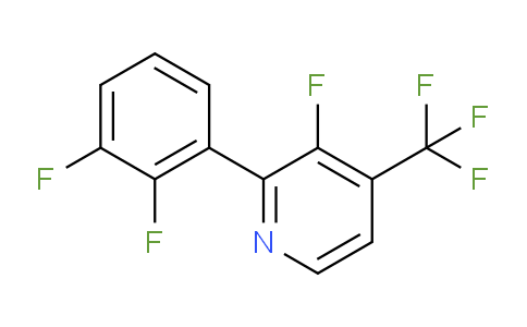 2-(2,3-Difluorophenyl)-3-fluoro-4-(trifluoromethyl)pyridine