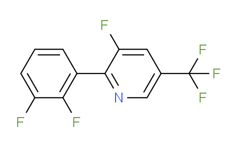2-(2,3-Difluorophenyl)-3-fluoro-5-(trifluoromethyl)pyridine