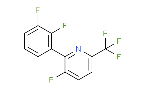 2-(2,3-Difluorophenyl)-3-fluoro-6-(trifluoromethyl)pyridine