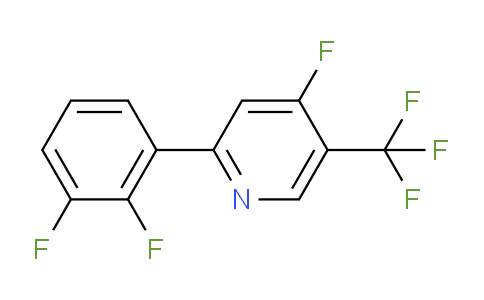 2-(2,3-Difluorophenyl)-4-fluoro-5-(trifluoromethyl)pyridine
