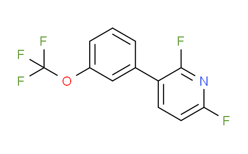 AM79603 | 1261763-97-6 | 2,6-Difluoro-3-(3-(trifluoromethoxy)phenyl)pyridine
