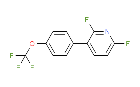 AM79604 | 1261655-66-6 | 2,6-Difluoro-3-(4-(trifluoromethoxy)phenyl)pyridine