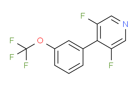 AM79609 | 1261725-79-4 | 3,5-Difluoro-4-(3-(trifluoromethoxy)phenyl)pyridine