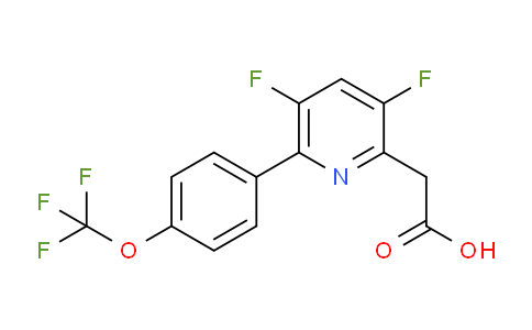 AM79613 | 1261591-77-8 | 3,5-Difluoro-6-(4-(trifluoromethoxy)phenyl)pyridine-2-acetic acid