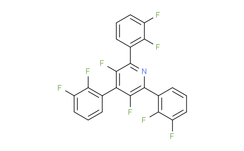 3,5-Difluoro-2,4,6-tris(2,3-difluorophenyl)pyridine
