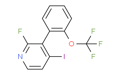 AM79625 | 1261449-36-8 | 2-Fluoro-4-iodo-3-(2-(trifluoromethoxy)phenyl)pyridine