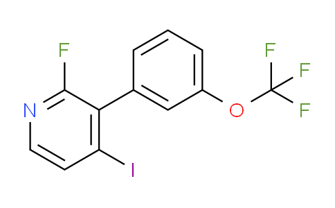 AM79626 | 1261521-88-3 | 2-Fluoro-4-iodo-3-(3-(trifluoromethoxy)phenyl)pyridine