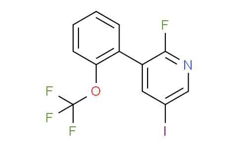AM79628 | 1261724-07-5 | 2-Fluoro-5-iodo-3-(2-(trifluoromethoxy)phenyl)pyridine